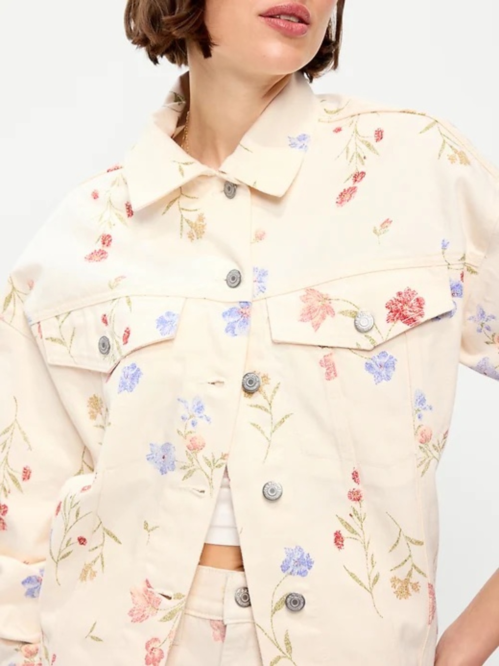 Old Navy Oversized Trucker Jacket, NWT